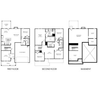 New construction Single-Family house Chatham Basement, 332 Denali Butte Terrace, Canton, GA 30114 - photo