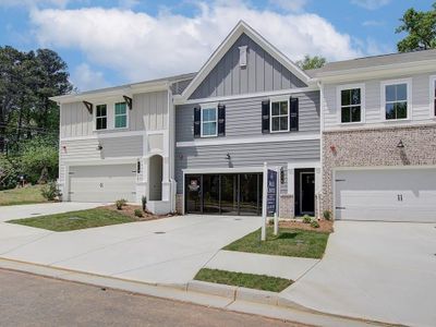 New construction Townhouse house 909 Agate Lane, Lawrenceville, GA 30043 Brooks- photo 0