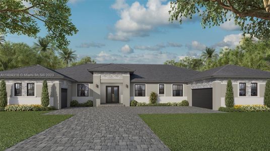 New construction Single-Family house 11071 Southwest 92nd Avenue, Miami, FL 33176 - photo 0