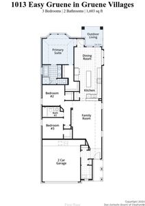 New construction Single-Family house 1013 Easy Gruene, New Braunfels, TX 78130 Corby Plan- photo 34 34