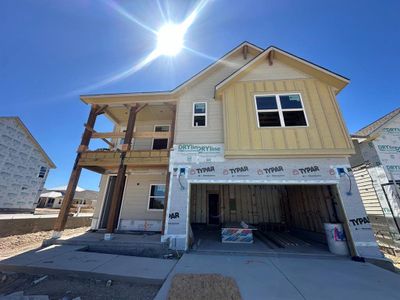 New construction Single-Family house 242 Wrangell Way, Dripping Springs, TX 78620 Knox Homeplan- photo 0