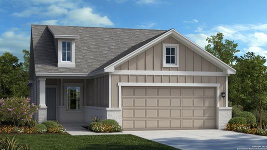 New construction Single-Family house 15310 Twin Canyon, San Antonio, TX 78247 Inverness- photo 1 1
