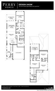 New construction Single-Family house 12426 Cotorra Springs, San Antonio, TX 78254 Design 2443W- photo 1 1