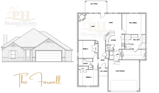 New construction Single-Family house Farwell, 5819 Murphy Court, Granbury, TX 76048 - photo