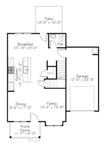 New construction Single-Family house Buttercup, 27 Comfort Court, Fuquay Varina, NC 27526 - photo