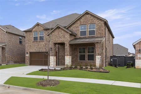 New construction Single-Family house 7024 Dragonfly Lane, Little Elm, TX 76227 Ivy- photo 1 1