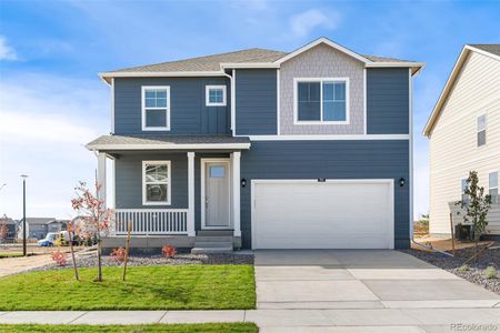 New construction Single-Family house 9912 Cathay Street, Commerce City, CO 80022 BRIDGEPORT- photo 0