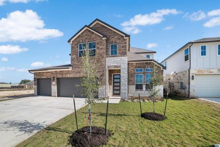 New construction Single-Family house 209 Medallion St, Liberty Hill, TX 78642 McKinley 4229 Freedom Series- photo