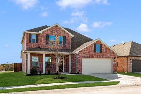 New construction Single-Family house 801 Declaration Drive, Princeton, TX 75407 Grayson Homeplan- photo 4 4