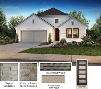 New construction Single-Family house 13114 Wood Leaf Park, Tomball, TX 77375 Plan 4019 Exterior D- photo 0 0
