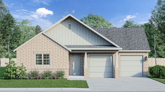 New construction Single-Family house 111 Maverick Trail, Valley View, TX 76272 - photo 1 1