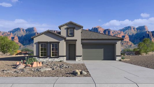 New construction Single-Family house 6032 E Ringtail Wy, Phoenix, AZ 85054 Tapatio- photo 0
