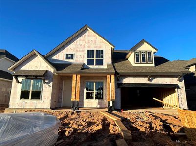 New construction Single-Family house 27314 Blue Sand Drive, Katy, TX 77493 Hathaway Homeplan- photo 1 1