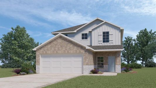 New construction Single-Family house 130 Lake Sweetwater Ln, Niederwald, TX 78640 The Nicole- photo 0 0
