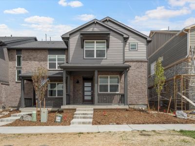 New construction Townhouse house 22331 E 7Th Place, Aurora, CO 80018 The Woodland- photo 11 11