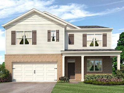 New construction Single-Family house 8286 Castleton Drive, Fairburn, GA 30213 HAYDEN- photo 0