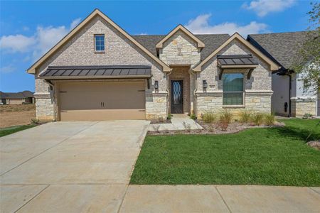 New construction Single-Family house 6132 Villaggio Way, Fort Worth, TX 76123 Promenade Classic Courtyard- photo 0