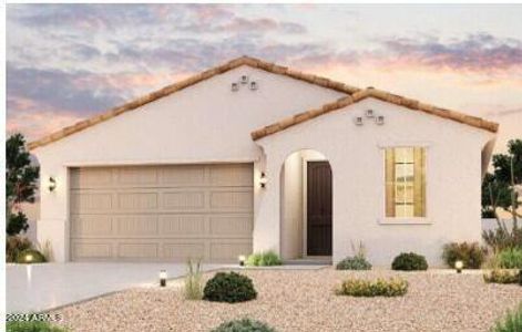 New construction Single-Family house 1895 S 245Th Drive, Buckeye, AZ 85326 Plan 1- photo 0 0