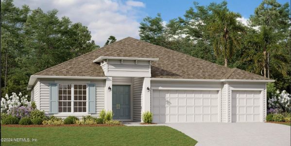 New construction Single-Family house 95 Holly Ridge Way, Saint Augustine, FL 32092 Avalon- photo 0