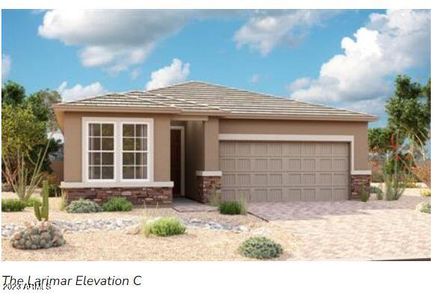 New construction Single-Family house 17989 W Puget Avenue, Waddell, AZ 85355 - photo 0
