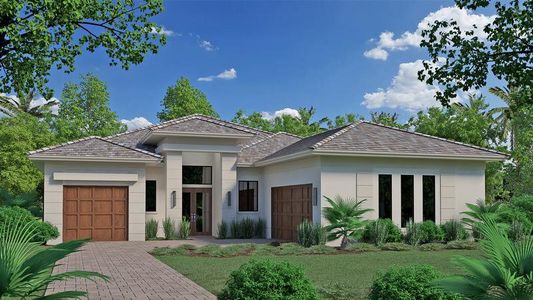 New construction Single-Family house 125 Se Via Tesoro Blvd, Port St. Lucie, FL 34984 - photo 0 0