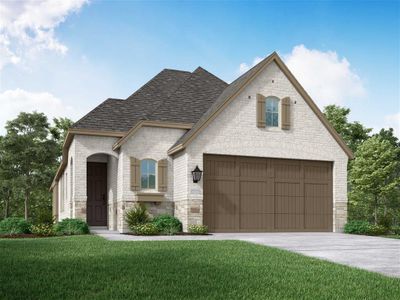 New construction Single-Family house 17039 Shimmer Ray Street, Hockley, TX 77447 Carlton Plan- photo 0