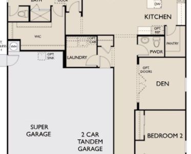 New construction Single-Family house 7701 W Avenida Del Rey, Peoria, AZ 85383 Ruby Homeplan- photo 13 13