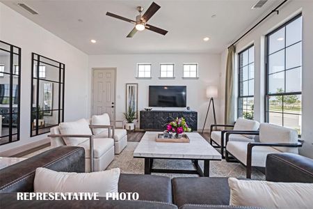 All of our homes in Lake Ridge Commons offer spacious, thoughtfully designed, light filled living spaces.  REPRESENTATIVE PHOTO OF MODEL HOME.