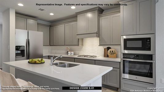 New construction Single-Family house 12217 Mason Valley Way, San Antonio, TX 78254 Design 2330W- photo 0 0