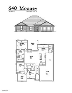 New construction Single-Family house 640 Mooney Drive, Saginaw, TX 76179 - photo 0