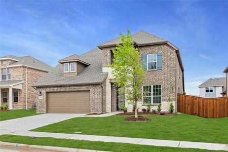 New construction Single-Family house 1415 Greenbelt Drive, Forney, TX 75126 Tyler Homeplan- photo 2 2