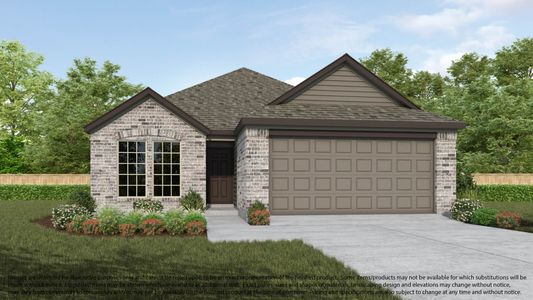 New construction Single-Family house 22123 Heartwood Elm Trail, Tomball, TX 77377 Plan 217- photo 0