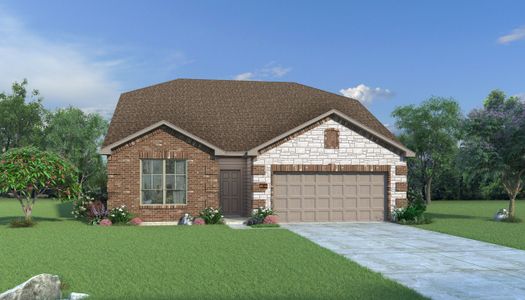 New construction Single-Family house 14036 Comet Place, Fort Worth, TX 76052 Walnut II T- photo 6 6