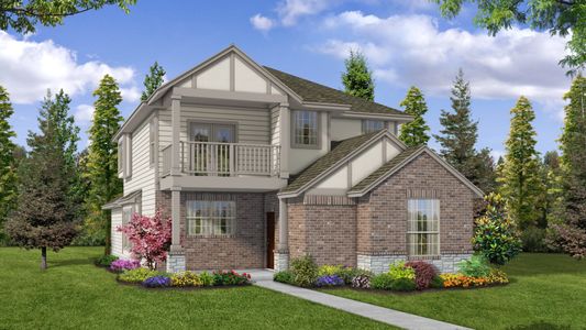 New construction Single-Family house The Jensen, 8169 Daisy Cutter Crossing, Georgetown, TX 78626 - photo
