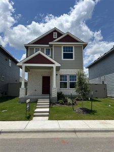 New construction Single-Family house 17908 Cipresso Way, Pflugerville, TX 78660 Montgomery- photo 0