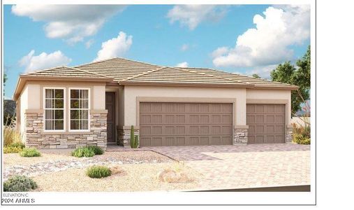 New construction Single-Family house 17797 W Running Deer Trail, Surprise, AZ 85387 Sunstone- photo 0