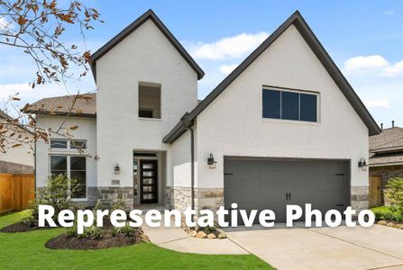 New construction Single-Family house 12718 American Sweetgum Way, Hockley, TX 77447 - photo 0