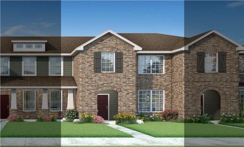New construction Townhouse house 3005 Willow Wood Court, Heartland, TX 75114 Bowie D- photo 3 3
