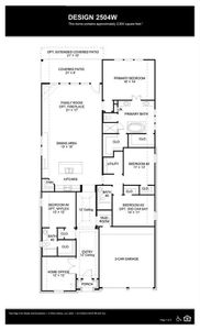 New construction Single-Family house 835 Cedarwood Court, Haslet, TX 76052 Design 2504W- photo 1 1