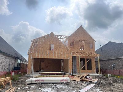 New construction Single-Family house 3620 Crosspointe Pass, Angleton, TX 77515 Palmer II- photo 1 1