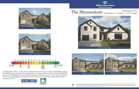 New construction Single-Family house 4100 Cherrybark Drive, Denton, TX 76208 The Shenandoah- photo