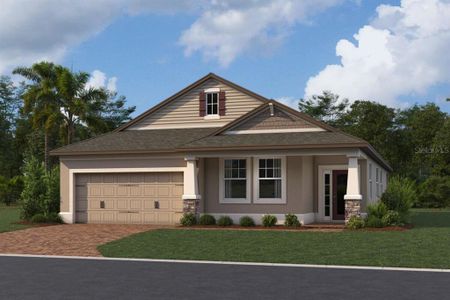 New construction Single-Family house 5292 Teirgarten Street, Saint Cloud, FL 34771 Capistrano II - Eco Series- photo 0