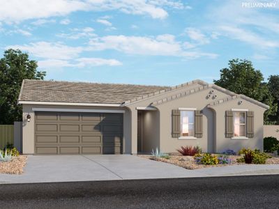 New construction Single-Family house 8821 W Albeniz Place, Tolleson, AZ 85353 Everett- photo 0 0