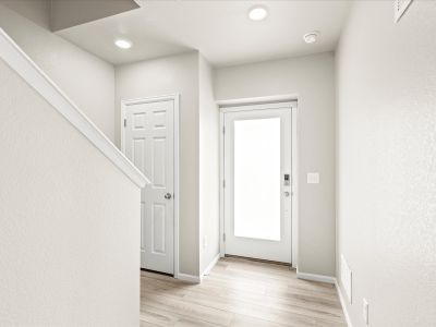 The Crestone floorplan, images taken at Baseline.