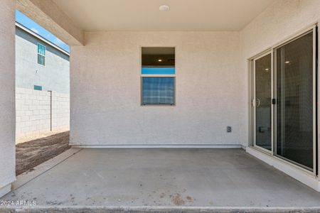 New construction Single-Family house 11742 N Eva Lane, Maricopa, AZ 85139 Marigold- photo 24 24