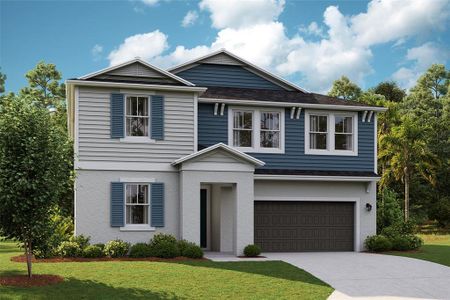 New construction Single-Family house 12266 Cattleside Drive, Lithia, FL 33547 Amelia- photo 0