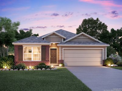 New construction Single-Family house 7739 Jacksboro Drive, San Antonio, TX 78252 Kendall- photo 3 3