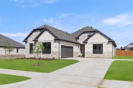 New construction Single-Family house 2336 Rams Horn Drive, Waxahachie, TX 75167 Redwood JS- photo 2 2