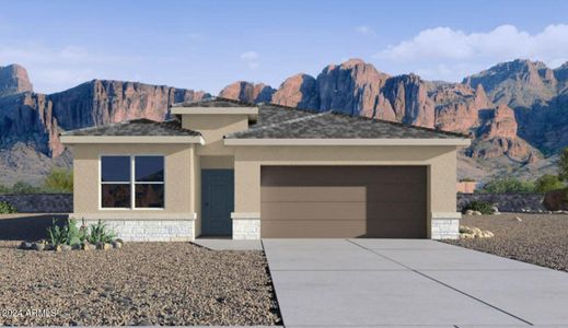 New construction Single-Family house 10455 W Sonrisas Street, Tolleson, AZ 85353 - photo 0 0