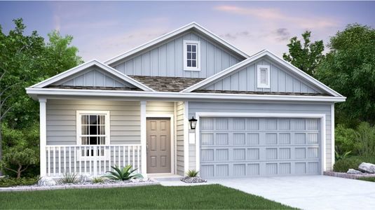 New construction Single-Family house Nettleton, 633 Halfmoon Drive, Lockhart, TX 78644 - photo